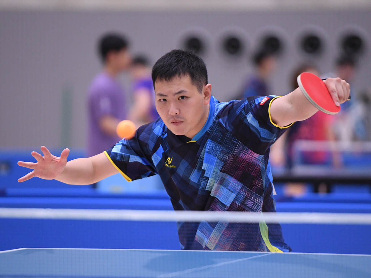 全日本ラージ2025で混合複優勝、一般男子単2位の千葉悠平が語る挑戦の