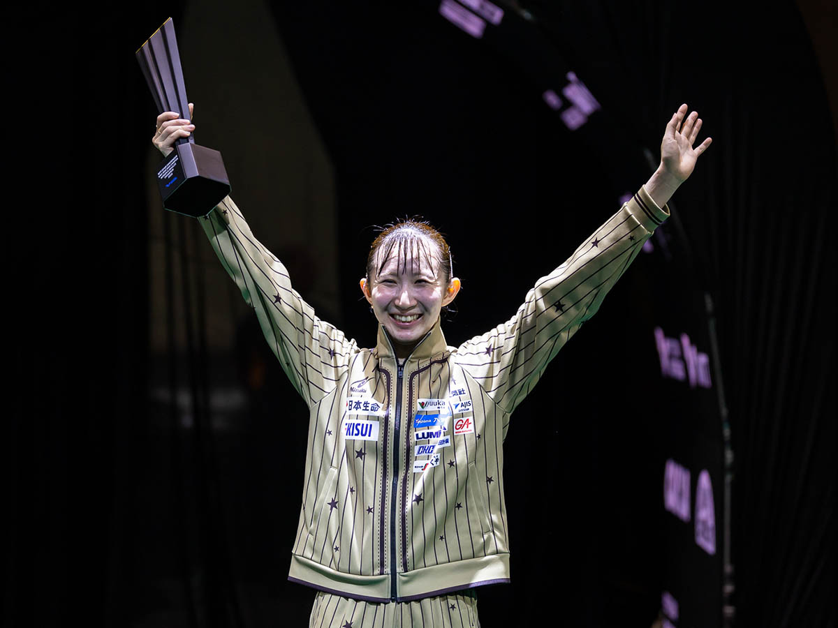 早田ひな、WTTスターコンテンダー・ブラジル大会で単複女王に！最高の笑顔が弾ける